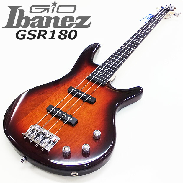 楽天市場】Gio Ibanez GSR180-BS アイバニーズ 4弦エレキベース 初心者