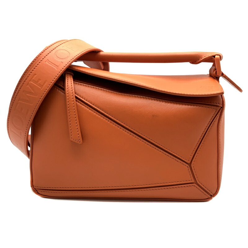 楽天市場】【中古】 LOEWE (ロエベ) パズルバッグ スモール ソリッド