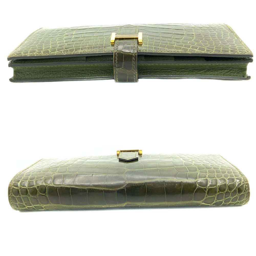 楽天市場】【中古】HERMES（エルメス） ベアンスフレ アリゲーター