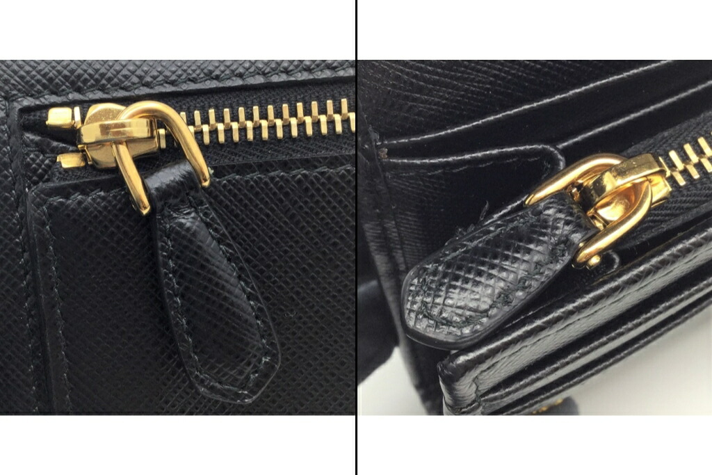 楽天市場】【中古】 PRADA (プラダ) 1MH132 長財布 パスケース付き
