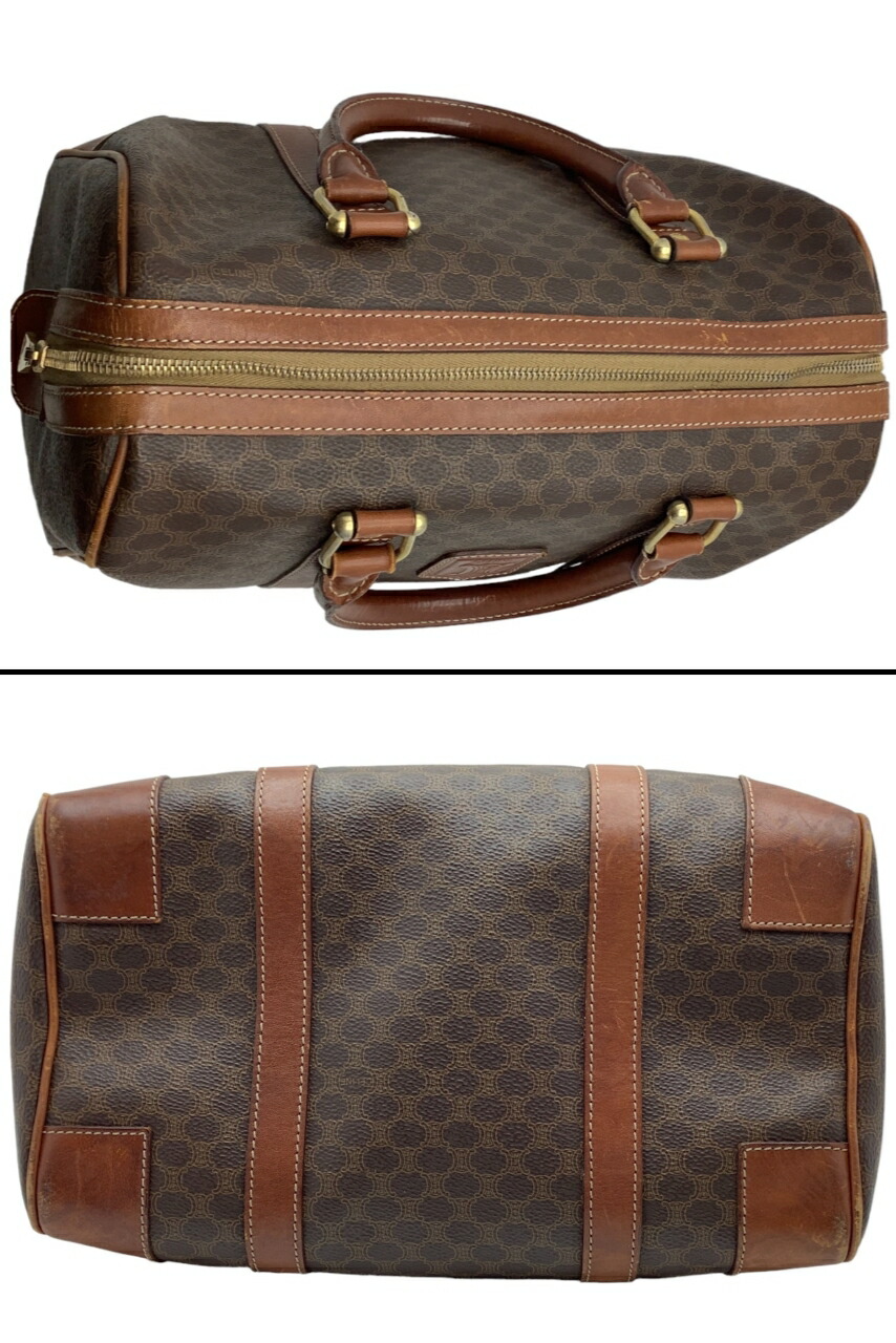 楽天市場】【中古】CELINE （セリーヌ） ミニボストンバッグ マカダム