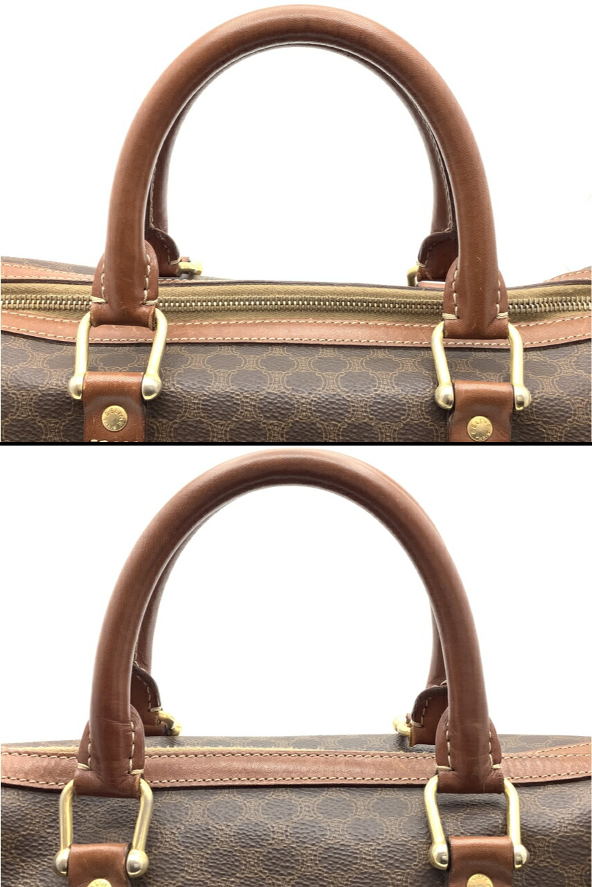 楽天市場】【中古】CELINE （セリーヌ） ミニボストンバッグ マカダム