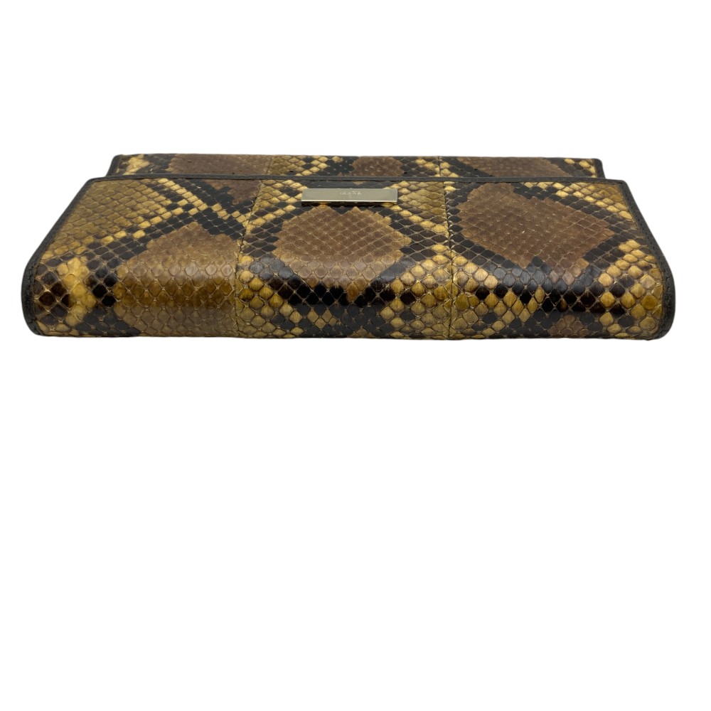 楽天市場】【中古】GUCCI（グッチ）257303 パイソン 長財布 蛇 へび 蛇
