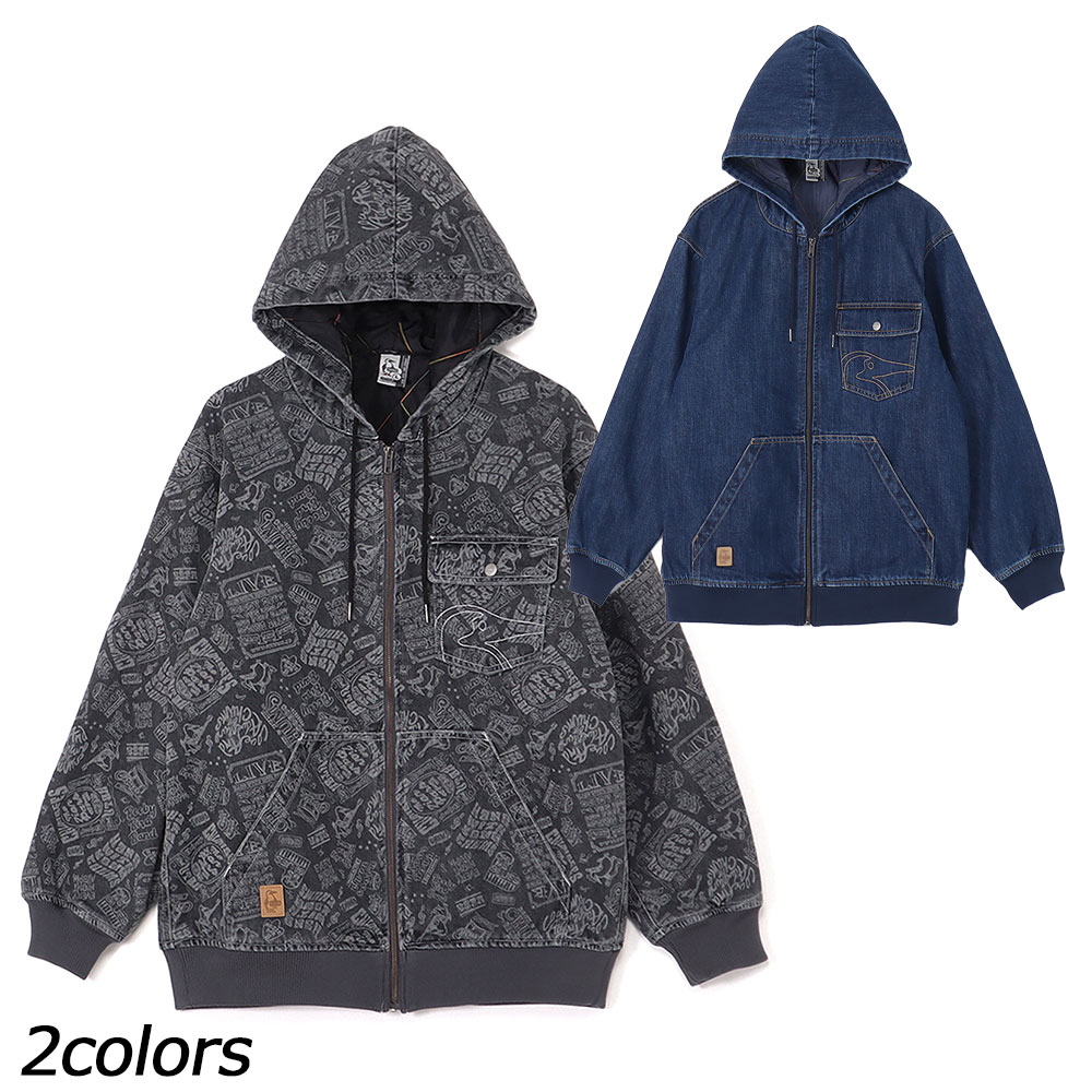 楽天市場】チャムス CHUMS ウォームデニムパーカー CH04-1489