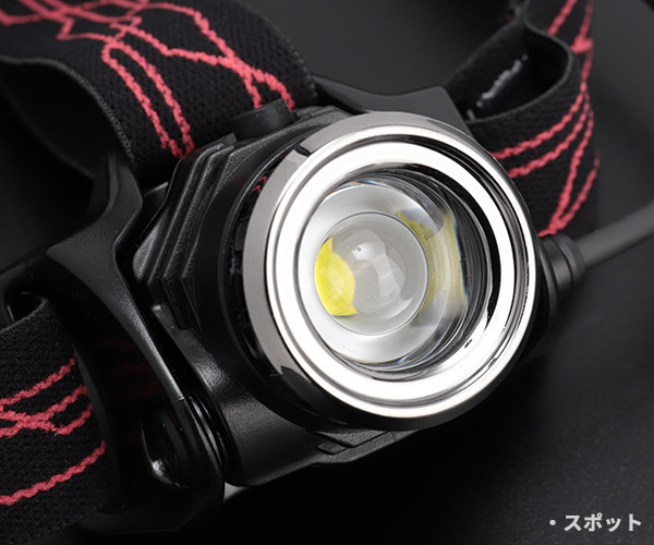 楽天市場】GENTOS Gシリーズ 充電式 LED ヘッドライト118RG GH-118RG