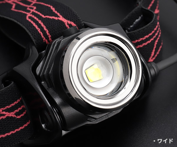 楽天市場】GENTOS Gシリーズ 充電式 LED ヘッドライト118RG GH-118RG