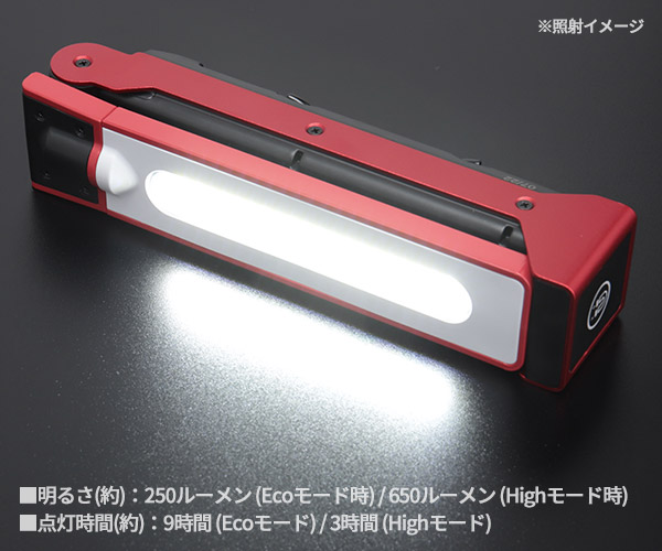 楽天市場】GENTOS ガンツ LEDワークライト 650ルーメン GZ-223