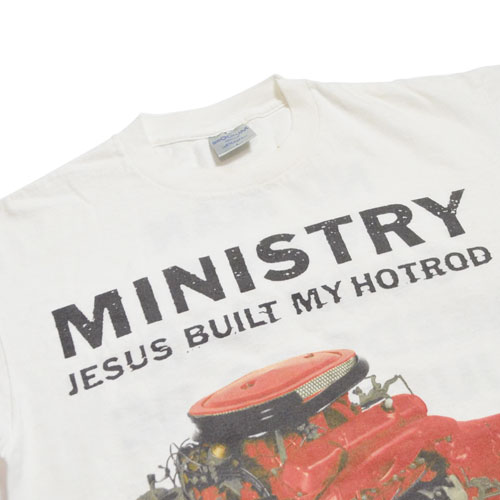 楽天市場】MINISTRY JESUS BUILT MY HOTROD ミニストリー Vintage T