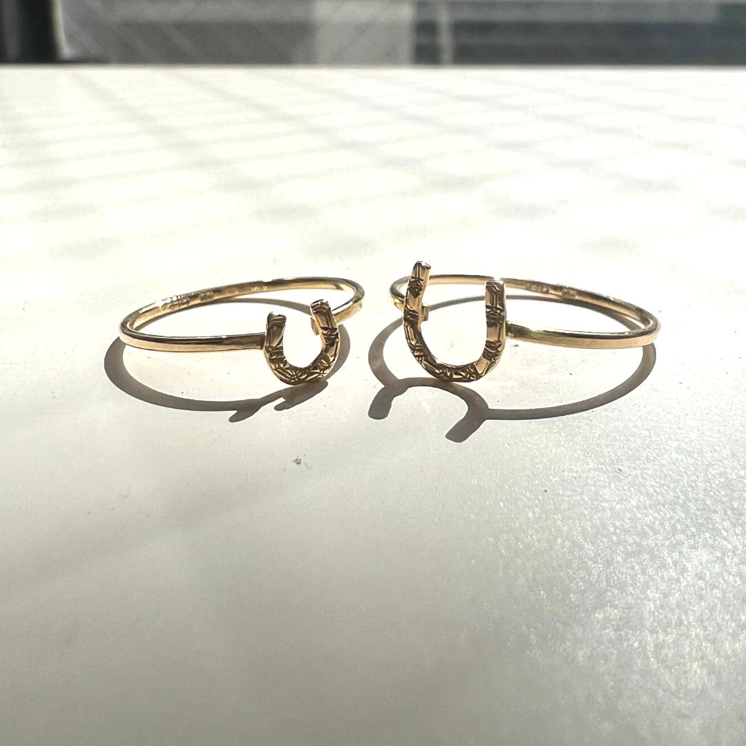 楽天市場】馬蹄 リング k18 イロンデール エペパン hirondelle et