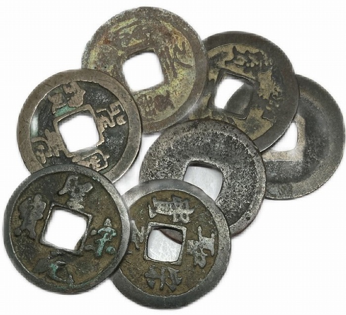 楽天市場】1101年〜 聖宋元宝 中国古銭 宋 渡来銭 穴銭 美品 1枚