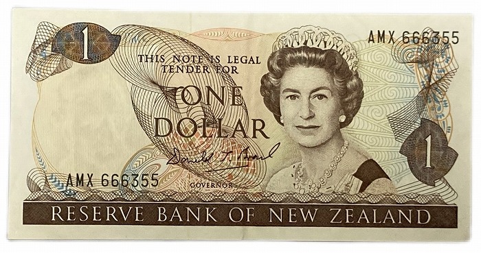 楽天市場】ニュージーランド 1ドル 未使用 世界 外国 貨幣 古銭 旧紙幣