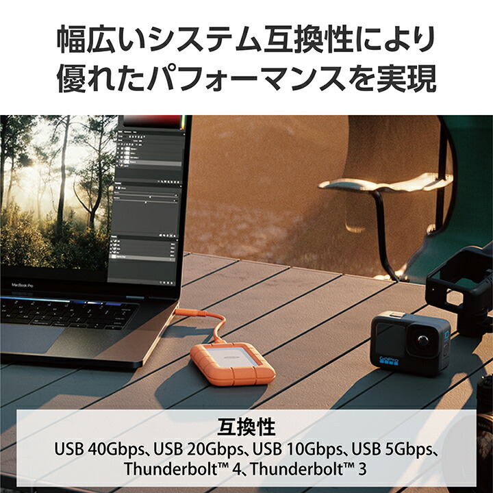 楽天市場】【国内正規代理店】ラシー 外付け ポータブル SSD Lacie 外