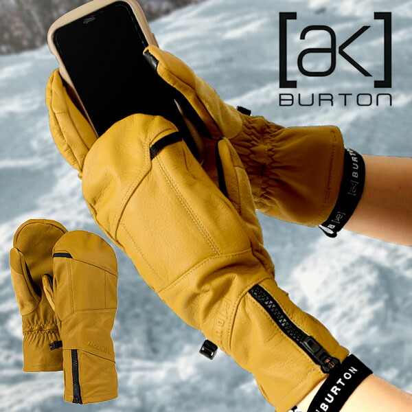 楽天市場】送料無料 ミトン グローブ バートン BURTON ak Leather Tech