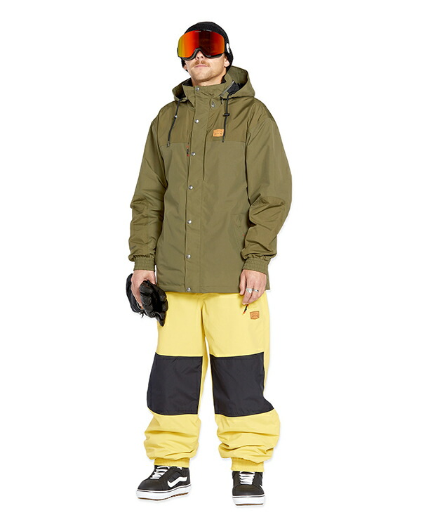 楽天市場】35%off ラスト1点 L 送料無料 スノーボードウェア VOLCOM
