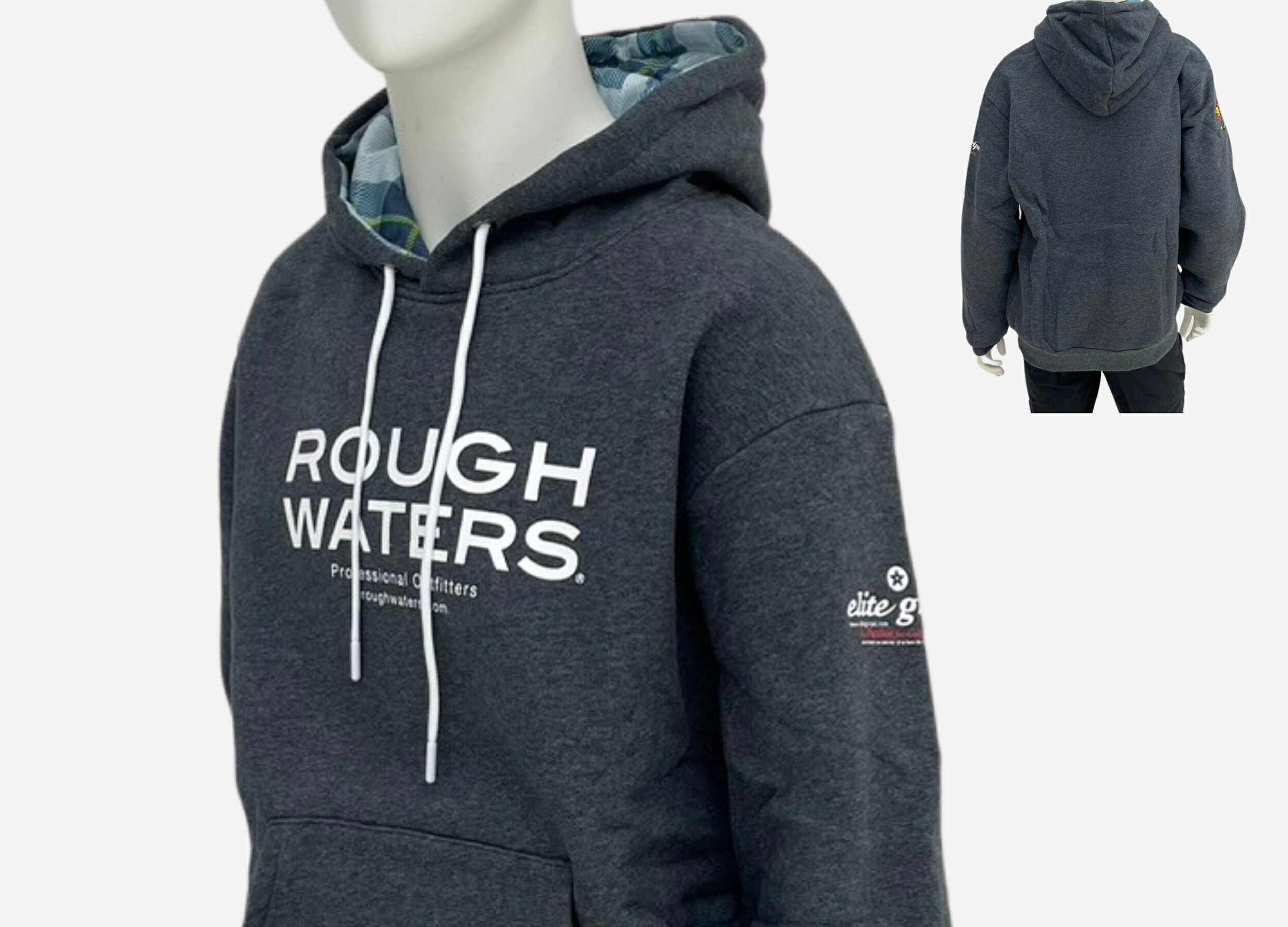 楽天市場】【ROUGH WATER厚手パーカー】 カジュアル スポーツ ユニ