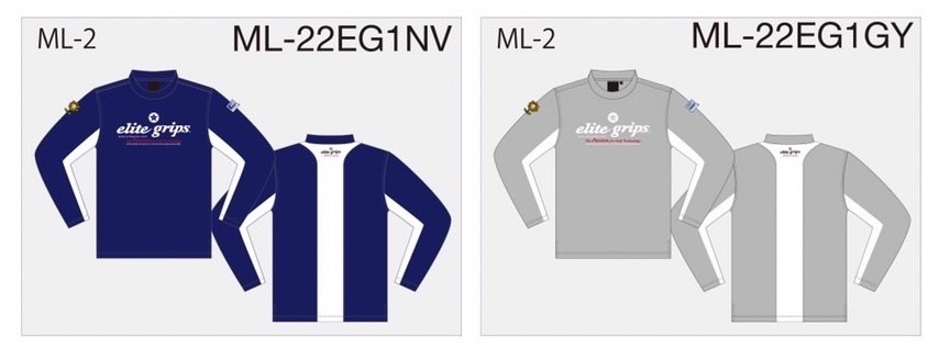 エリートグリップ ROUGH WATERS 長袖モックネック ホワイト LL 楽天