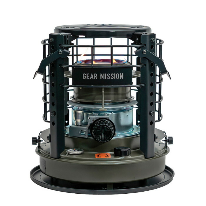 楽天市場】【返品OK!条件付】トヨトミ GEAR MISSION 煮炊き暖房用石油