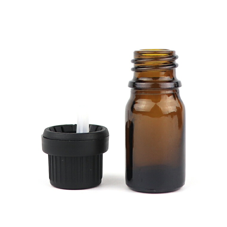 楽天市場】5ml 1個入 遮光瓶 茶色 ドロッパー付 21mm×50mm Φ10.5mm