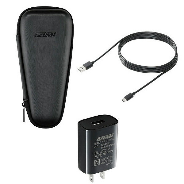 楽天市場】IZUMI IZF-E863W-K メンズシェーバー everedge 6枚刃