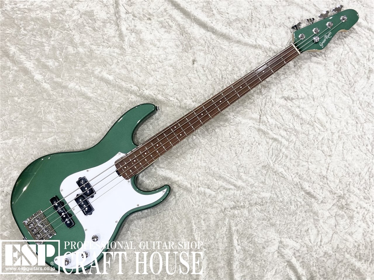 楽天市場】【ESP直営店】GrassRoots G-AP-PJ / Metallic Green[エレキ
