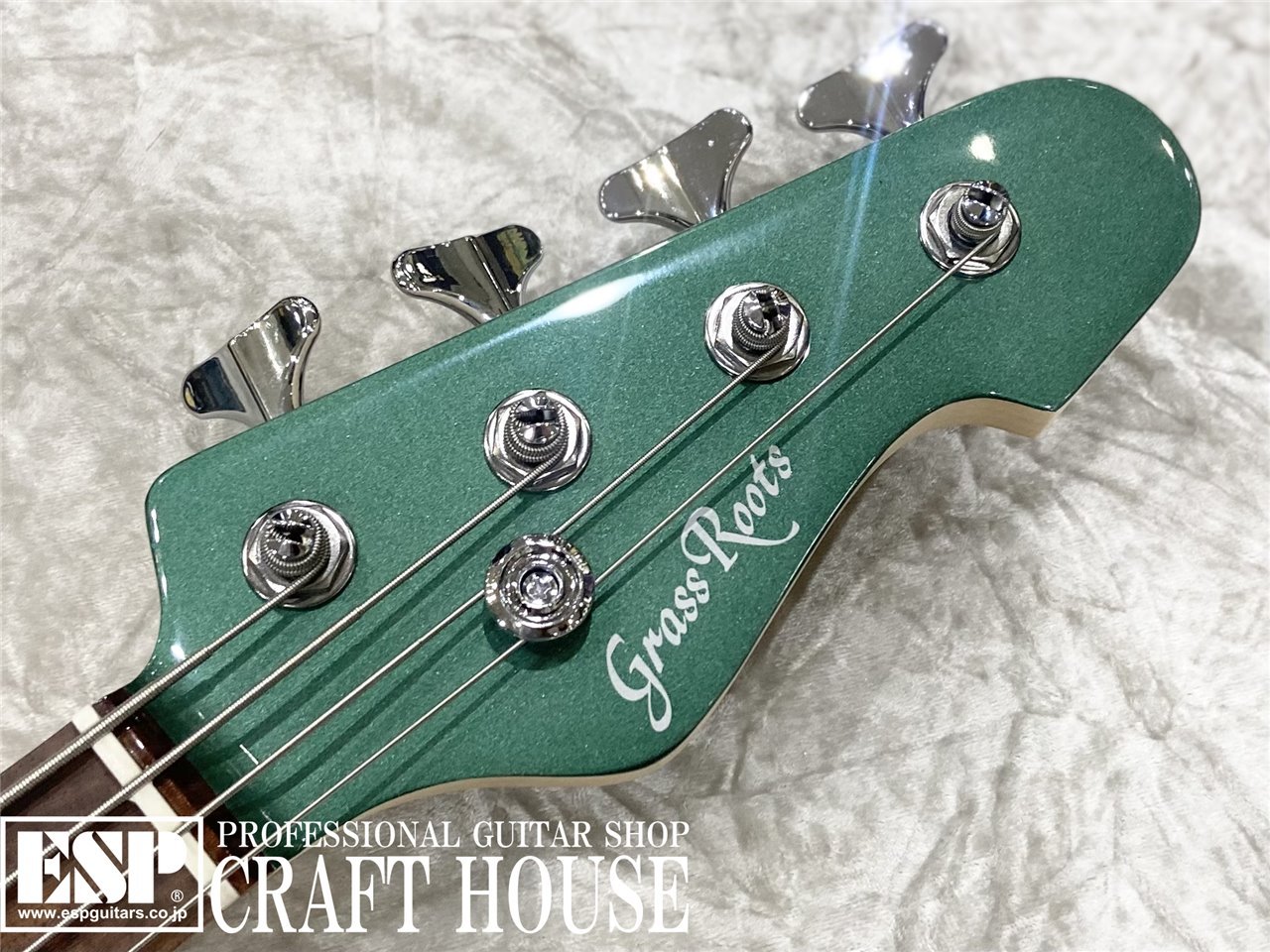 楽天市場】【ESP直営店】GrassRoots G-AP-PJ / Metallic Green[エレキ