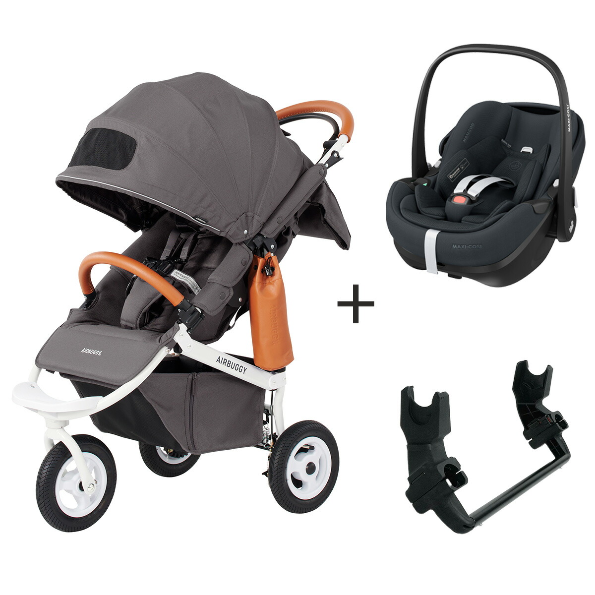 楽天市場】【レビュー特典あり】エアバギー × マキシコシ お出かけ3点