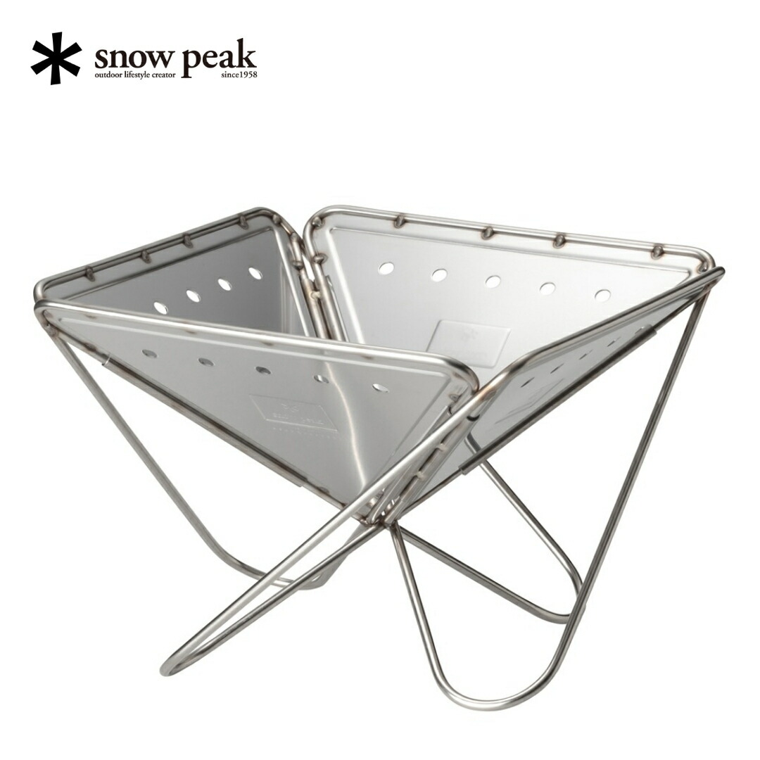 楽天市場】スノーピーク snow peak 焚火台Mスターターセット SET-111