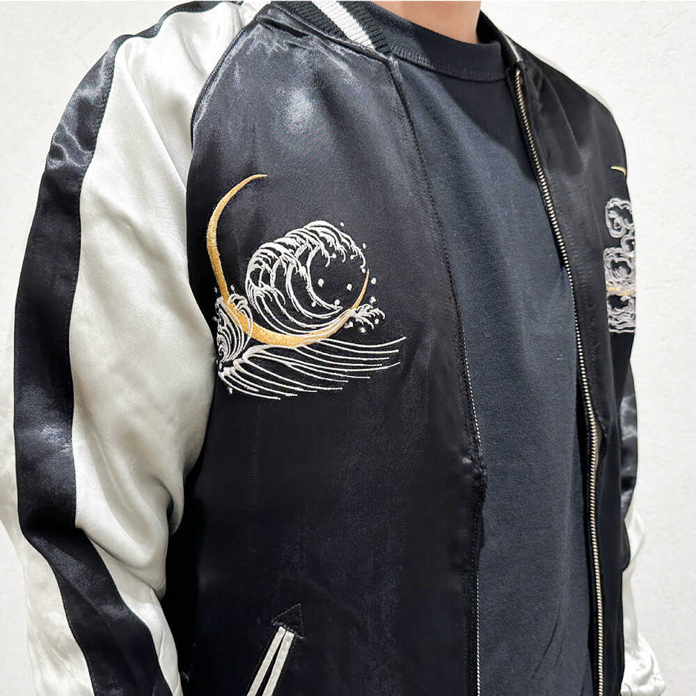 楽天市場】【ふるさと納税】【選べるサイズ】スカジャン 桜と白虎 服