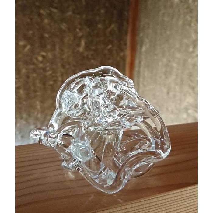 楽天市場】【ふるさと納税】【ガラス】ガラスの花どめ・大 | 一輪挿し