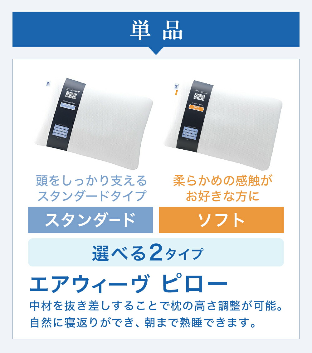 楽天市場】【ふるさと納税】【最短当日発送】枕 エアウィーヴ ピロー