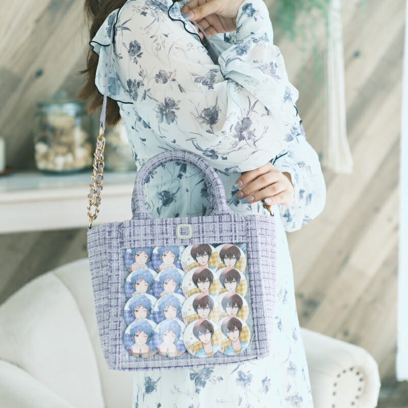 楽天市場】パレットリリーツイードショルダーバッグ 痛バッグ