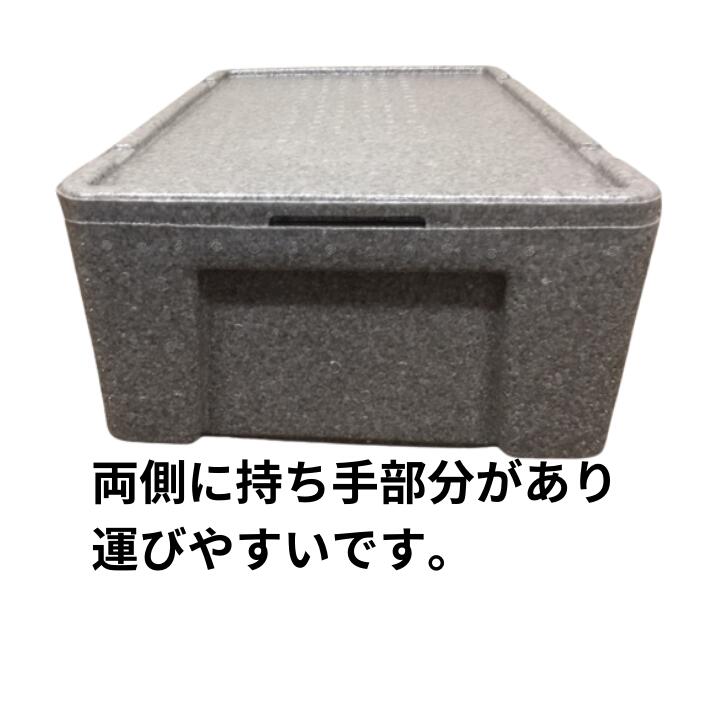 楽天市場】【お取り寄せ】発泡 コンテナー EPボックス #30 30L グレー