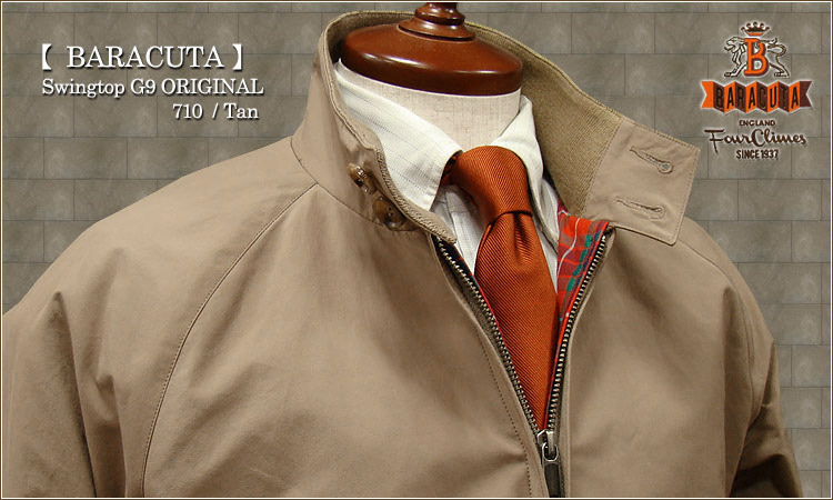 楽天市場】【 BARACUTA / バラクータ 】スウィングトップ / G9