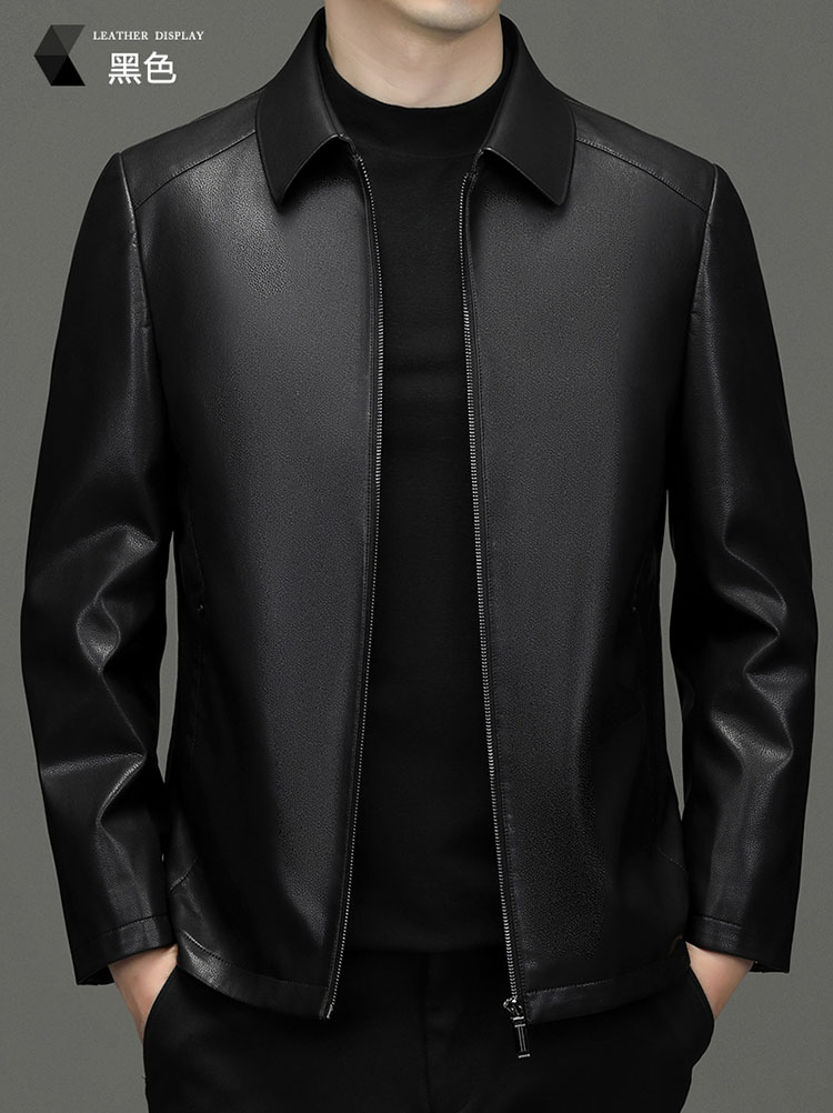 楽天市場】レザージャケット 革ジャン 本革ジャケット メンズ 山羊革