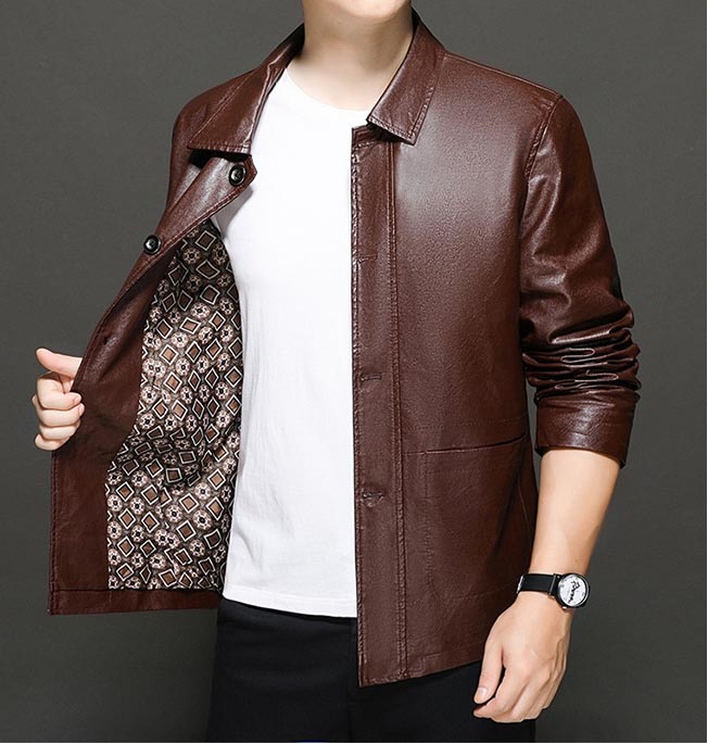 楽天市場】レザージャケット レザーコート メンズ 革コート レザーP