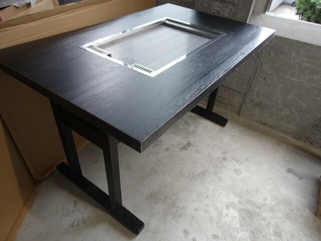 楽天市場】都市ガス用 お好み焼き テーブル 4人用 お好み焼台 1200×750