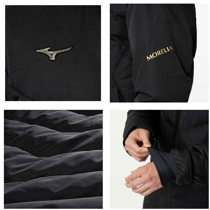 楽天市場】ミズノ モレリア ダウンハーフコート mizuno サッカー