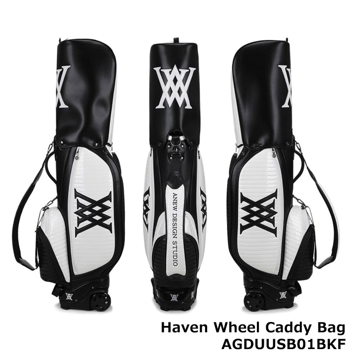 楽天市場】アニュー AGDUUCB01BKF ヘブンキャスター付きキャディバッグ