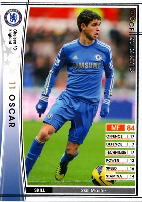 楽天市場】WCCF 12-13 29 チェルシーFC オスカル : フルアヘッド