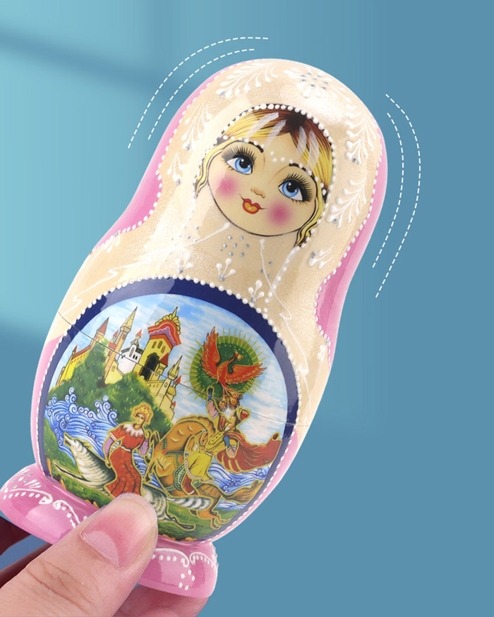 楽天市場】マトリョーシカ ロシア 人形 民芸品 土産物 手作り人形