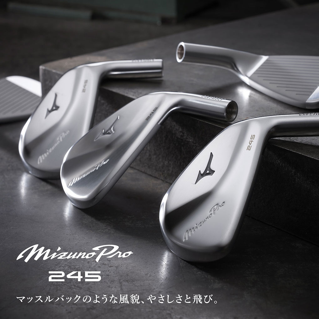 楽天市場】ミズノ Mizuno Pro 245 アイアン 6本セット(No.5〜9、PW