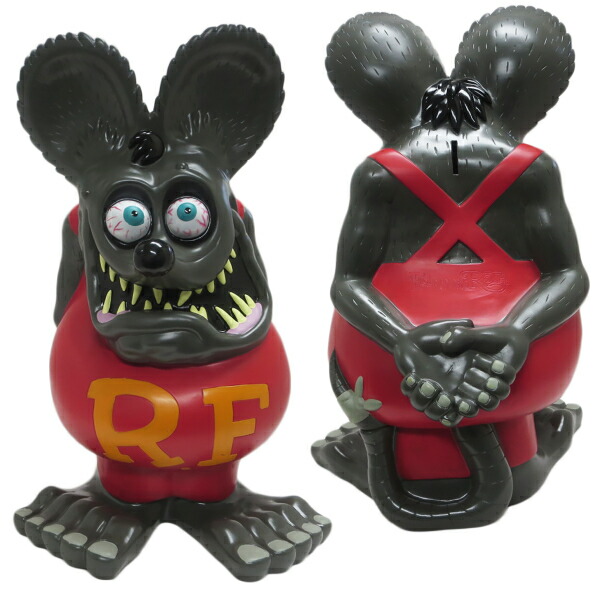 楽天市場】ファンコ ラットフィンク ジャンボコインバンク グレー 特大