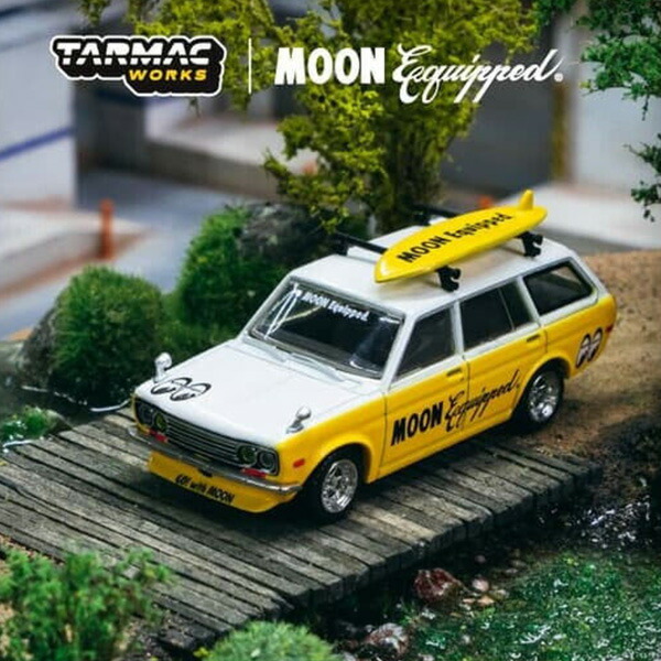 楽天市場】ムーンアイズ ミニカー 1/64 ダッサン 510Tarmac Works 1:64