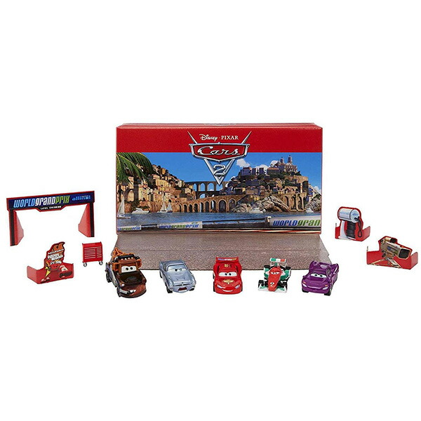 楽天市場】マテル カーズ おもちゃ カーズ2 輸入品 1/55 ミニカー5台