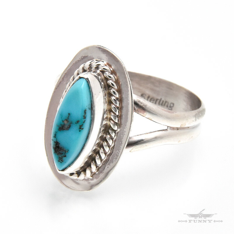 楽天市場】【FUNNY公式ストア】 ナバホ族 ターコイズ リング [サイズ
