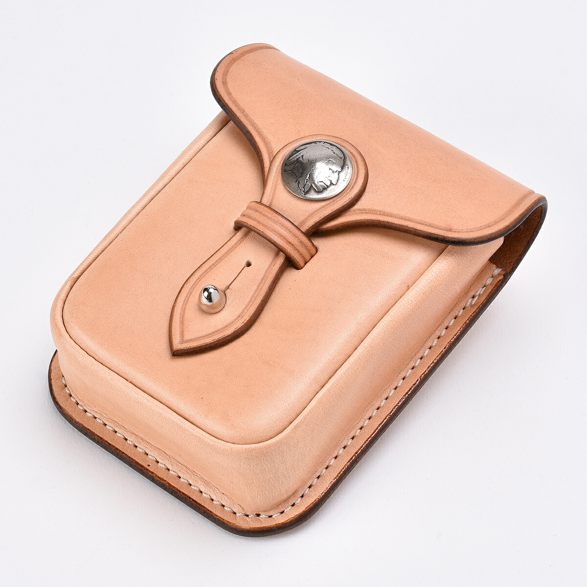 楽天市場】【FUNNY公式ストア】 ウエスタンレザー ベルトポーチ 《タン