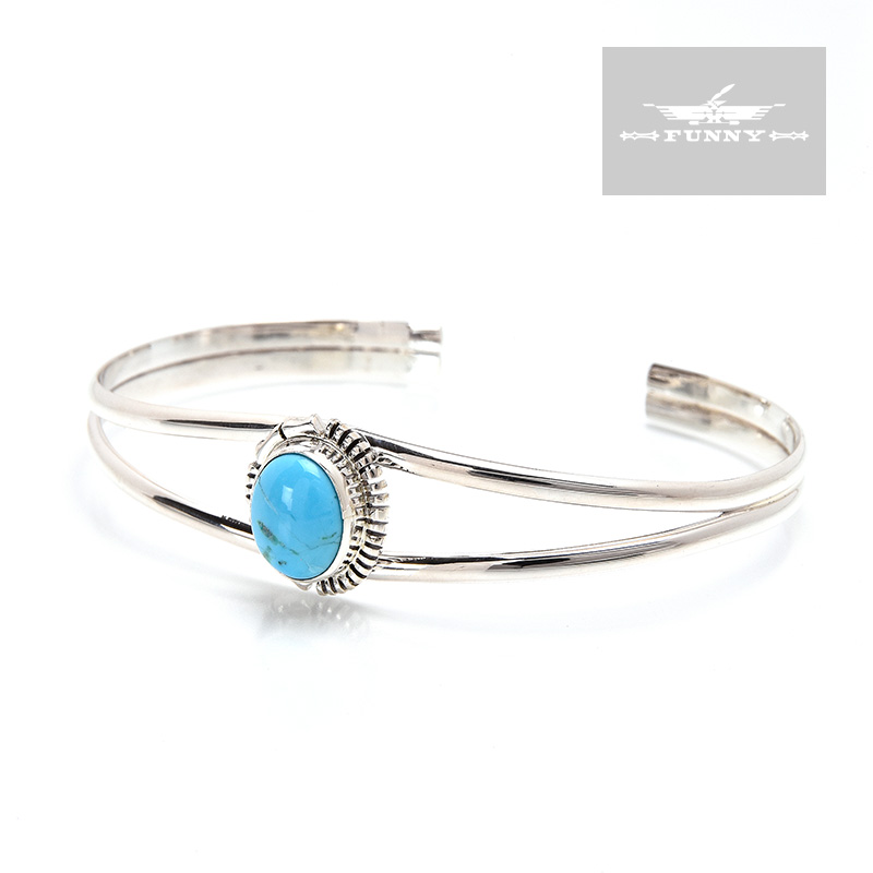 楽天市場】【FUNNY公式ストア】 ナバホ族 ターコイズ ブレスレット