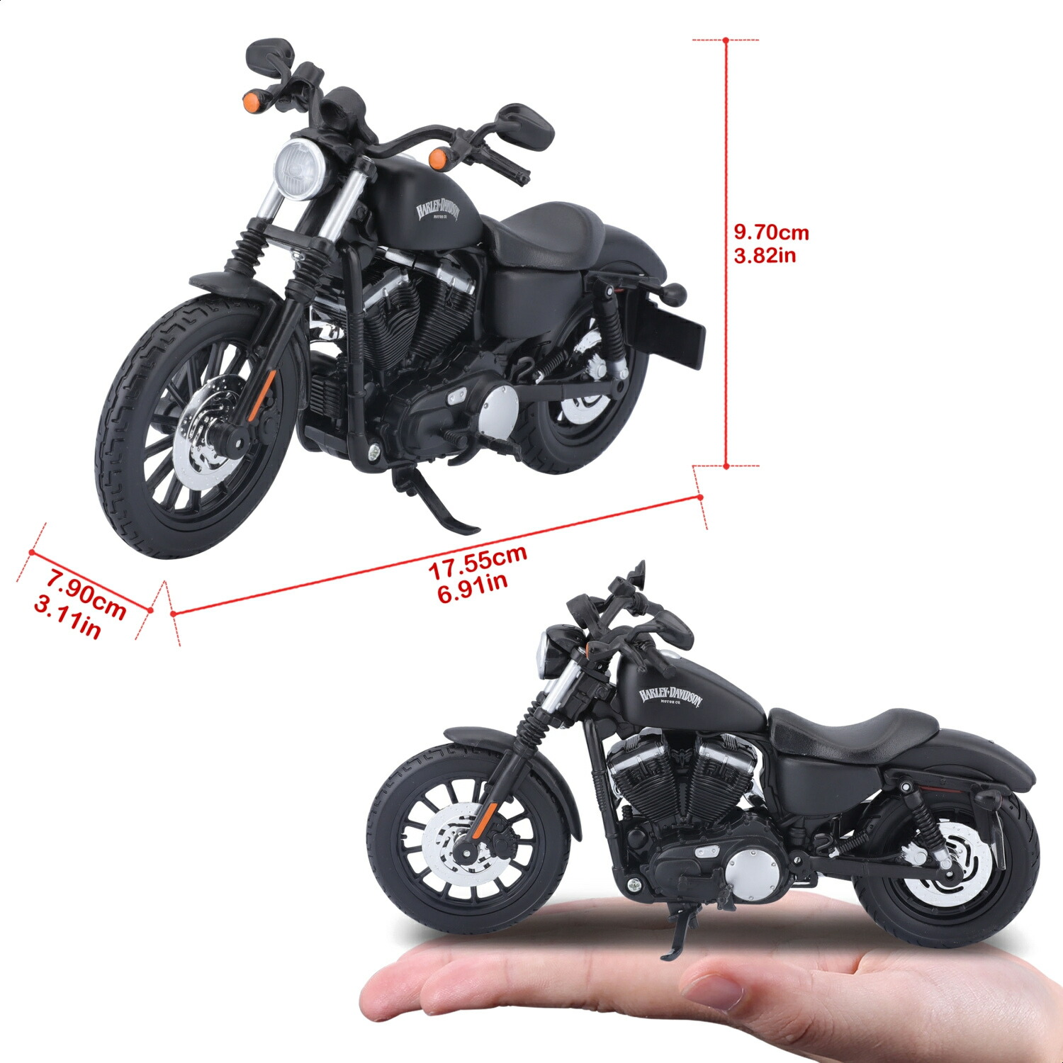 楽天市場】モデルバイク ミニチュアバイク 1/12 Maisto ハーレー