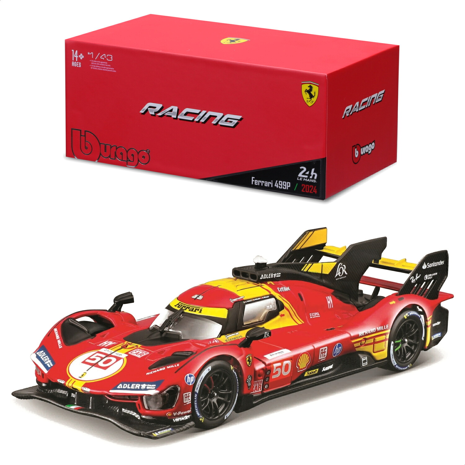 楽天市場】FERRARI 499P チーム AF コルセ N 51 24h ルマン 優勝 2023