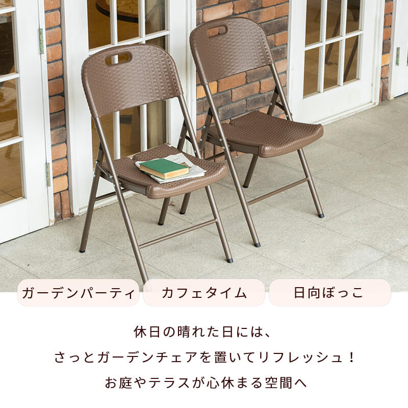 TOYOTA 折りたたみチェア 2脚セット TOYOTA 折りたたみチェア 2脚